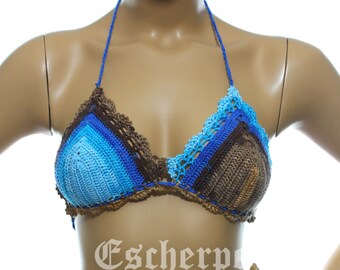 Crochet Bikini Set Traje de baño traje de baño traje de baño mujeres niñas traje de baño traje de baño novias regalo ideas para su-EXPRESS envío