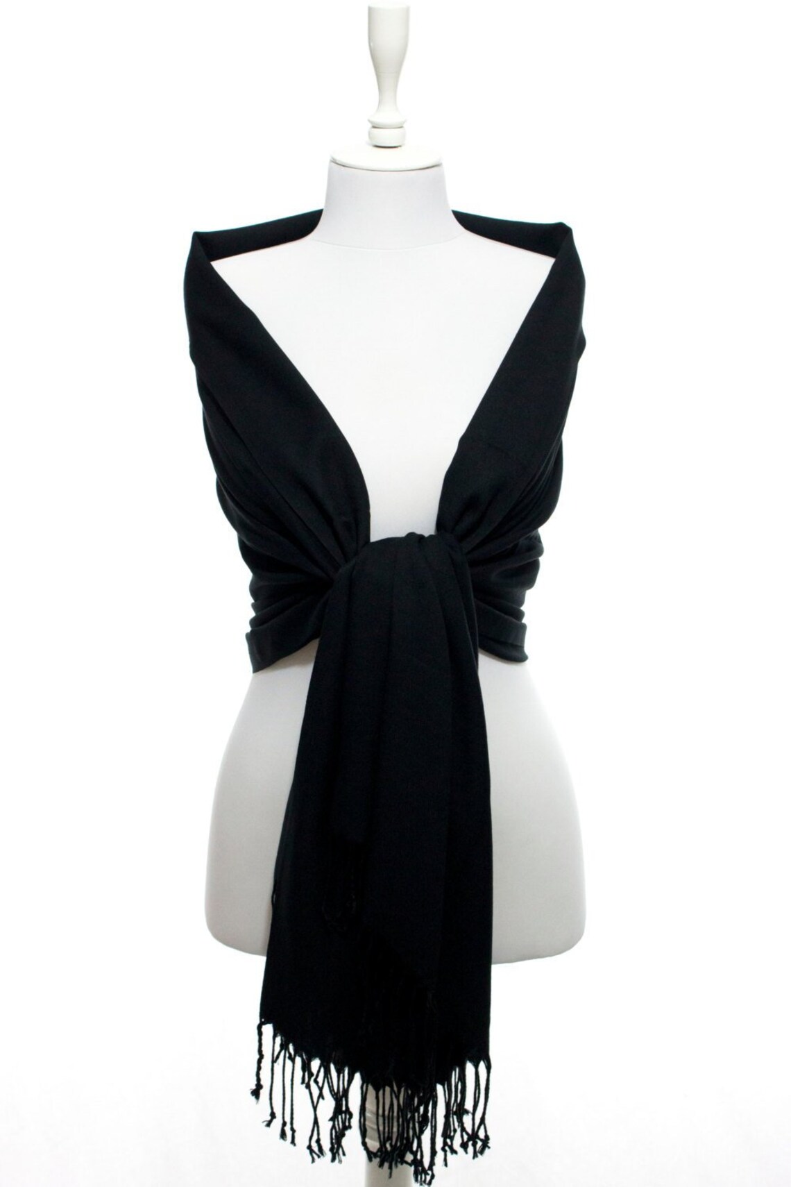 Black Pashmina Black Scarf Pashmina Scarf Pashmina Shawl Black Wedding Shawl Bridal Pashmina