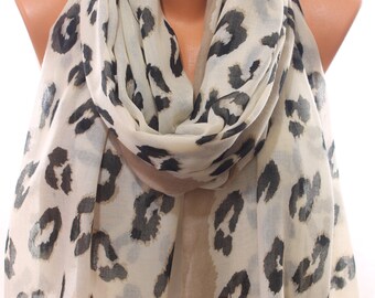 Animal Print Leopard So Soft Lightweight Spring Summer Scarf Women's Fashion Accessories Scarves Mother's Day Easter Gift Ideas For Her