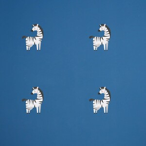 Zebra set wall stickers Removeable for Children&#39;s Bedroom Nursery Decals animal set wall stickers Kids Playroom Vinyl Watercolour removable