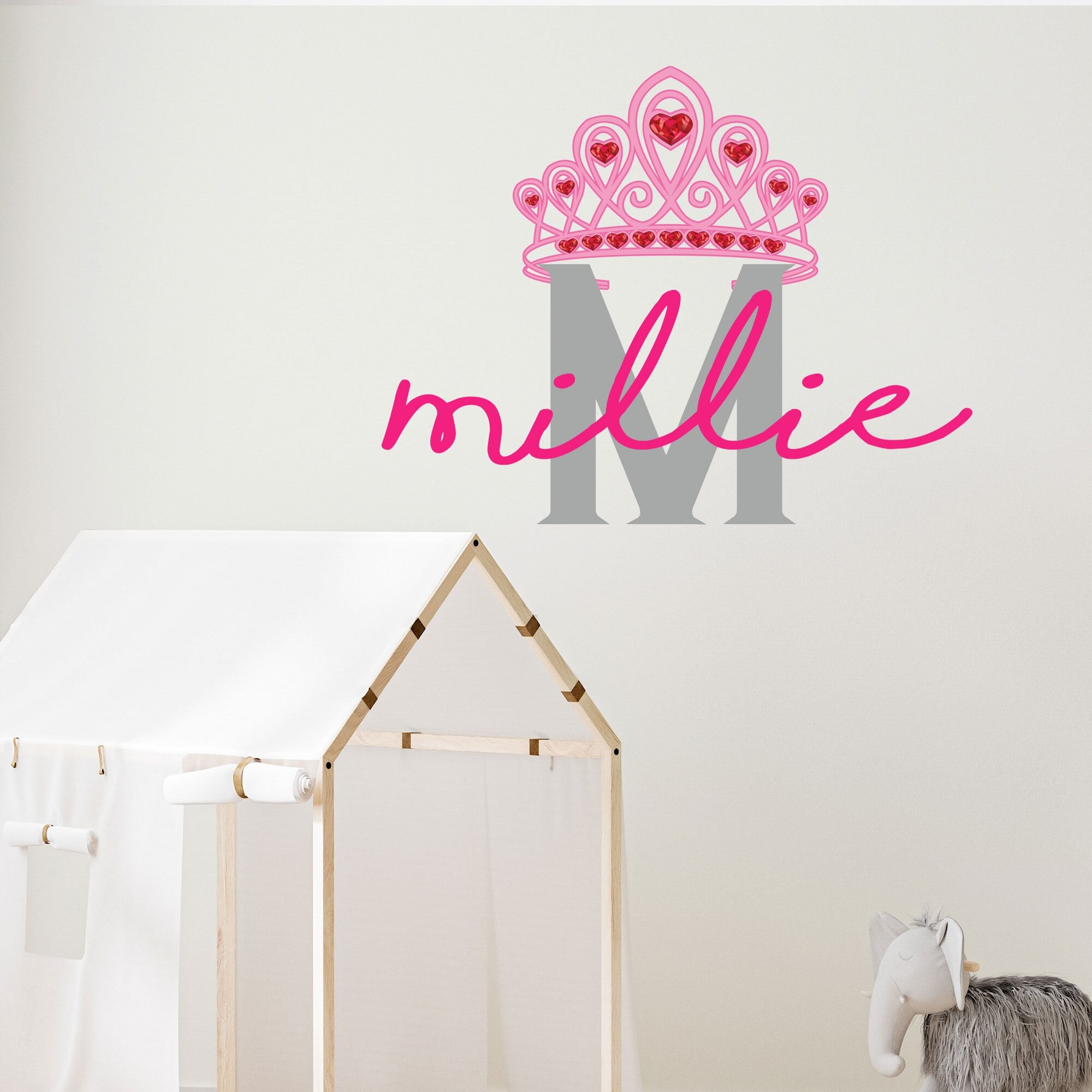 I didn't mean to be a Princess Quote Vinyl Wall Sticker Mural Decal Crown Tiara I didn't mean to be a Princess Quote Vinyl Wall Sticker Mural Decal Crown Tiara