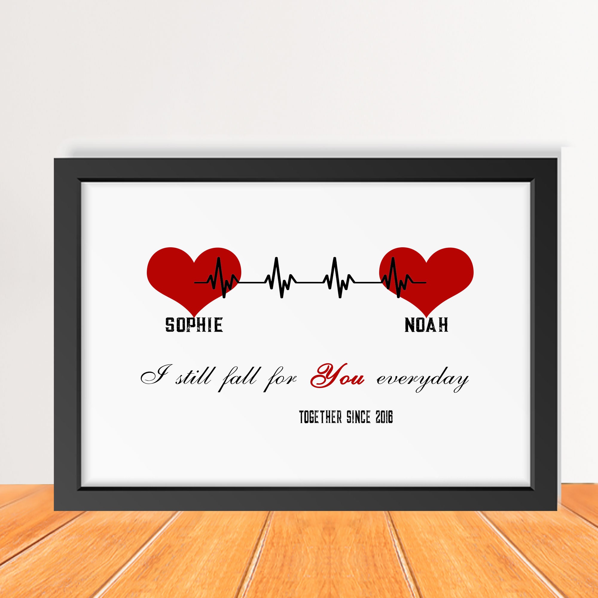 Personalised Photo Heart Beat Valentines Day Card Skip A Beat Boyfriend Husband Personalised Photo Heart Beat Valentines Day Card Skip A Beat Boyfriend Husband