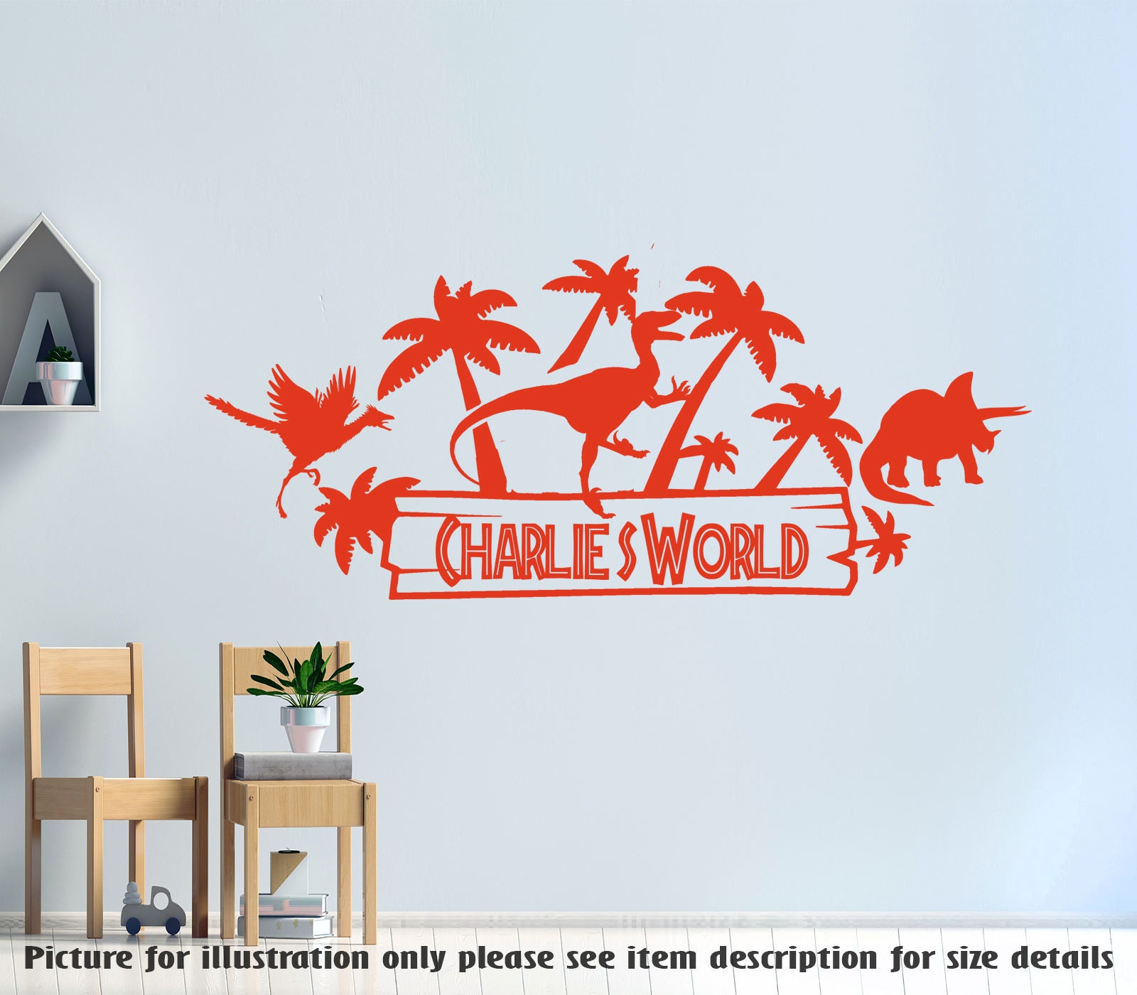 Family Name Wall Decal Sticker Custom Name Wall Decal Girls Room Boys Room