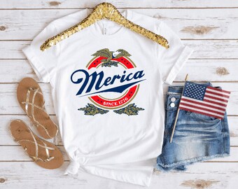 Miller lite merica shirt Clearance