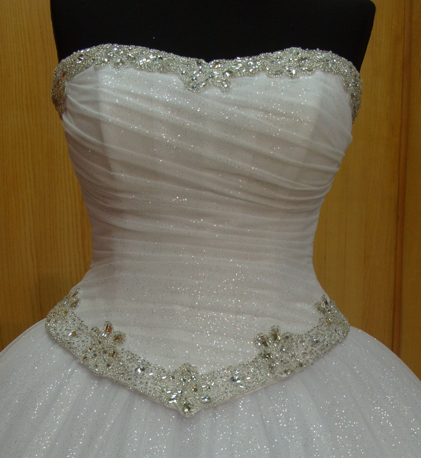 white corset for wedding dress