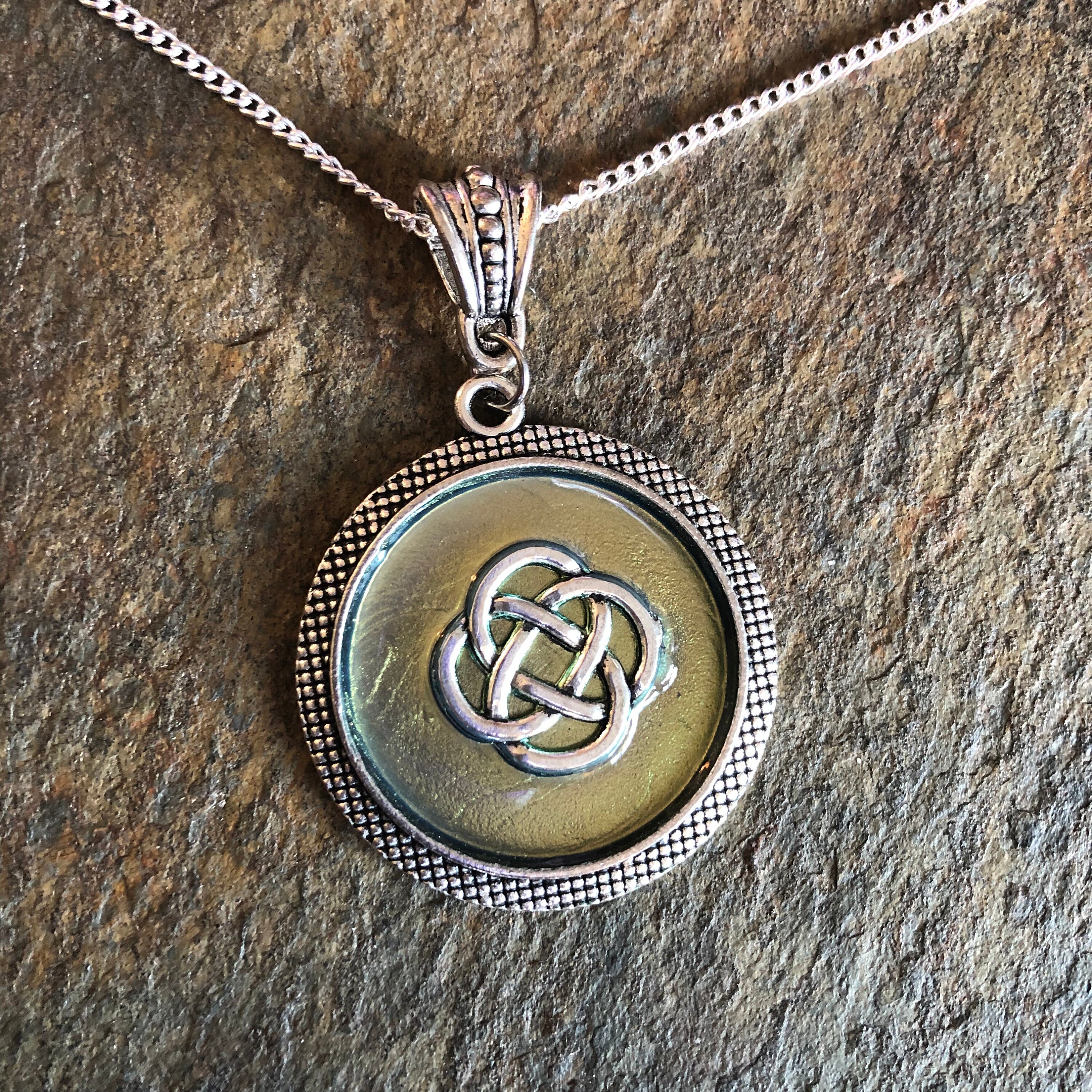 Celtic knot hotsell charm