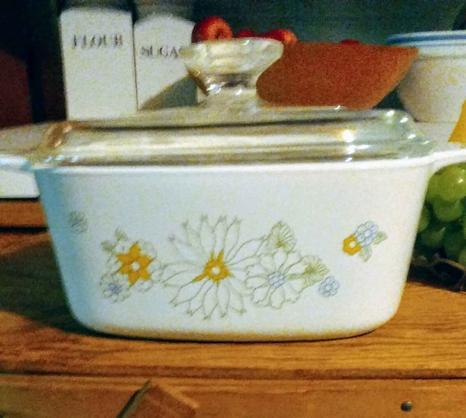 Corning Ware Floral Bouquet Retired Pattern Vintage Corning Etsy