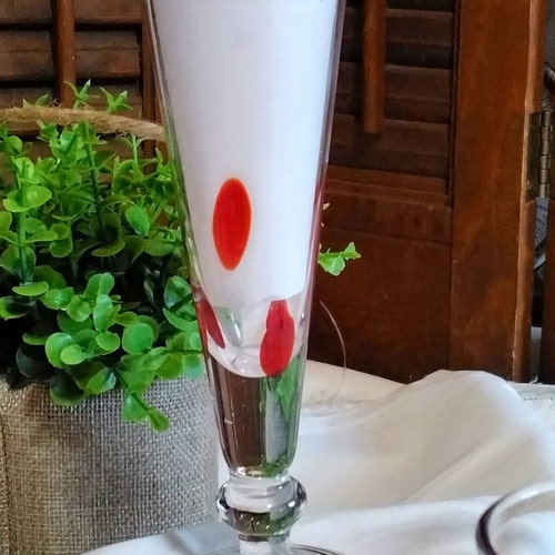 SALE-Vintage Swirl Line Glasses, shops Pier1 Red & White Swirl Line Cordial Glasses,Set/8, MixnMatch Patterns, 2oz,Bar Glasses,Barware, Hand Blown