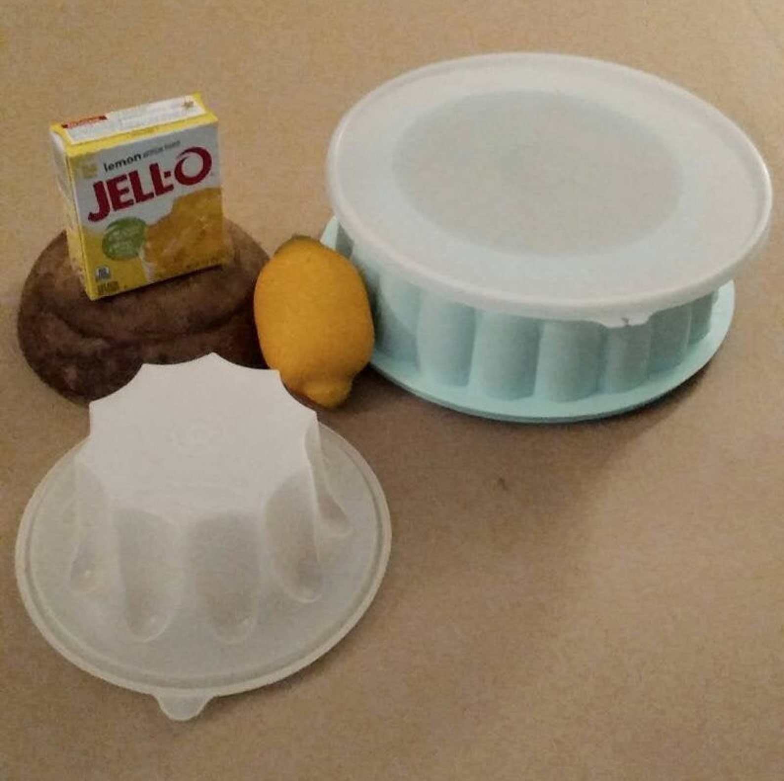 Vintage Tupperware Jello Mold 3 Piece Jello Mold Mint Green Etsy