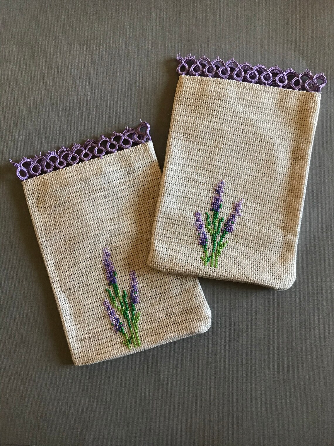 Empty Potpourri Bag Tatting Bag Lavender Bag Cross Stitch Etsy