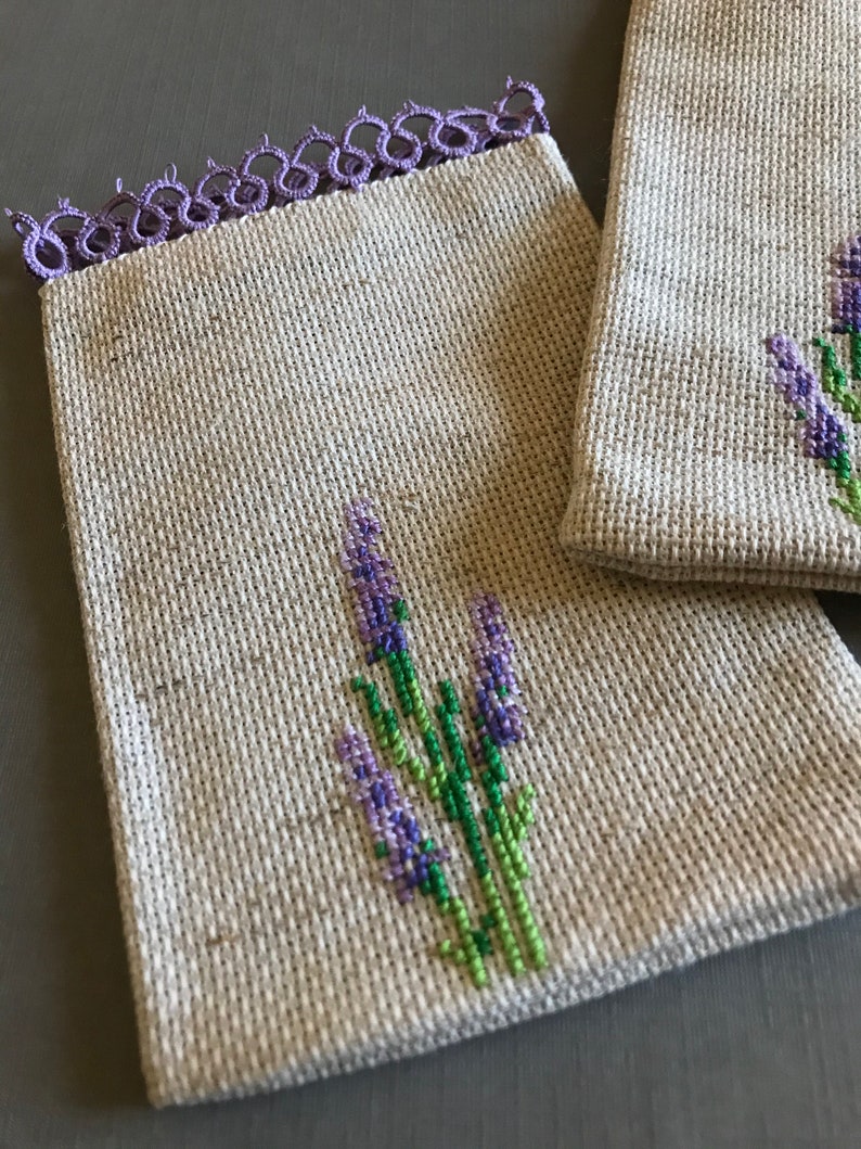 Empty Potpourri Bag Tatting Bag Lavender Bag Cross Stitch Etsy