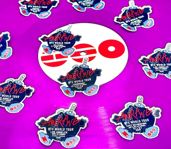 KPOP TOUR Plush AB Friend Concert Freebies/Bulk Stickers