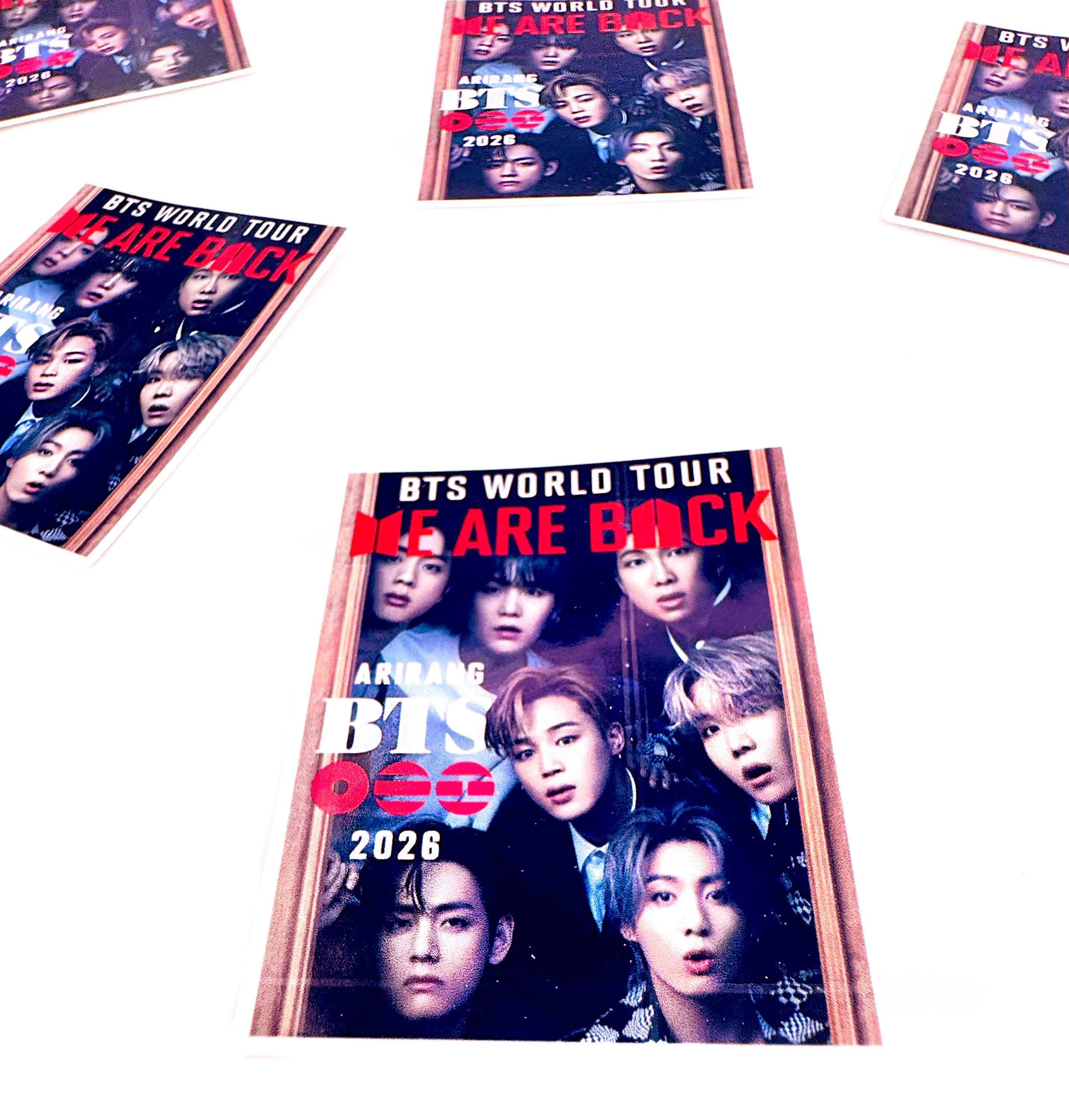 K-pop Magazine Cover Stickers for Freebie Packs! - Etsy