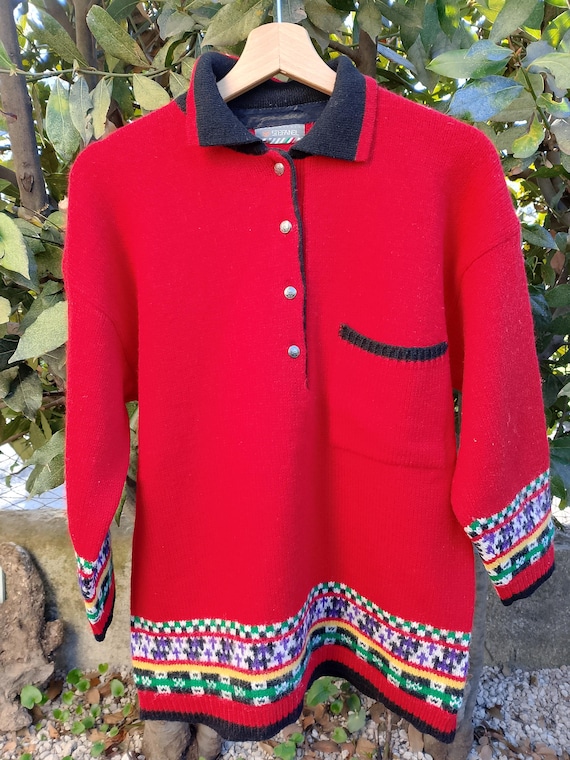 Maglione Stefanel vintage lana 70% size M