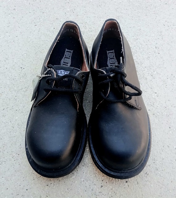 Cult Vintage Leather Bolt Model Shoes N 37 Made in Italy Cult Vintage Leather Bolt Model Shoes N 37 Made in Italy