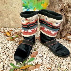 Bottes Après-ski Tecnica Skandia Fourrure Chèvre – Taille 39 (US 8.5), Occasion Très Bon état