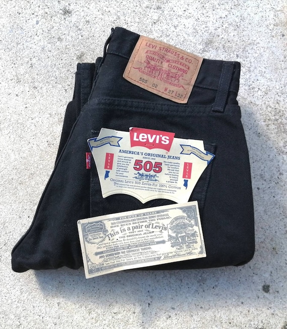 Vintage Levi's Original Jeans 505 W 27 