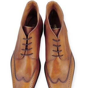 Mirage vintage lace-up leather shoes made in Italy size 40