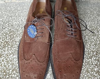 Zapatos Mirage vintage de piel con cordones hechos en Italia talla 41,5