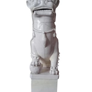 アンティーク中国磁器陶器ターコイズフー犬の置物 - Etsy 日本