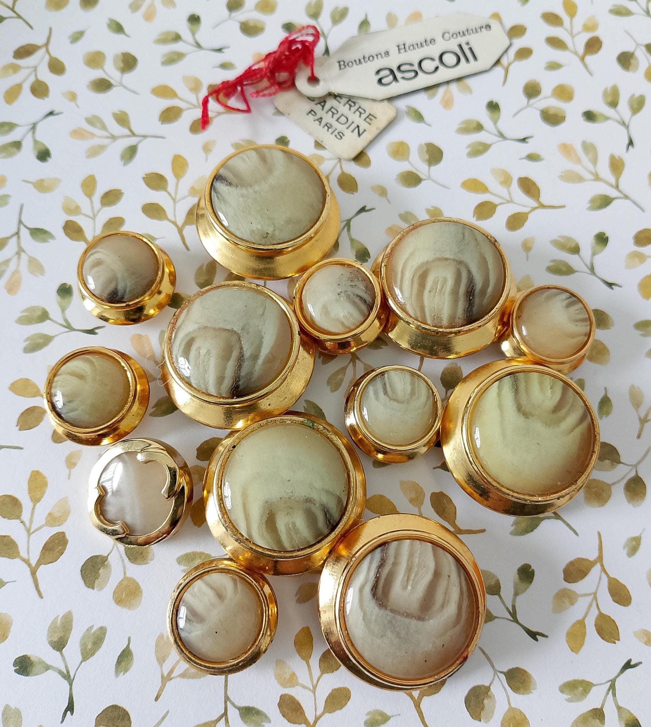 Vintage Chanel Buttons Lot - Etsy