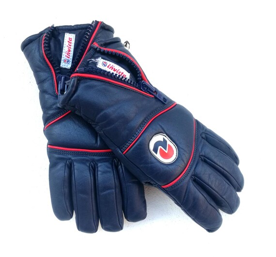 Vintage Invicta ski gloves, 1980s size 8
