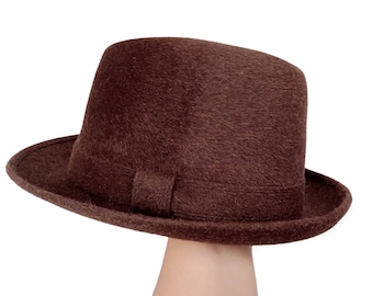 Vintage Borsalino felt and rabbit hat made in Italy, 6.5