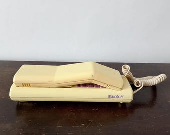 Swatch TwinPhone telephone made in Swiss, 1989s