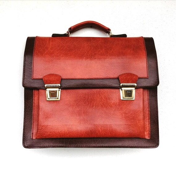 Vintage Munari skay briefcase made in Italy, 1970s