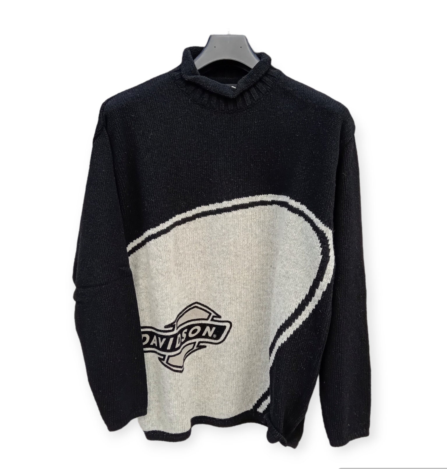 Vintage Harley Davidson wool crewneck sweater size M