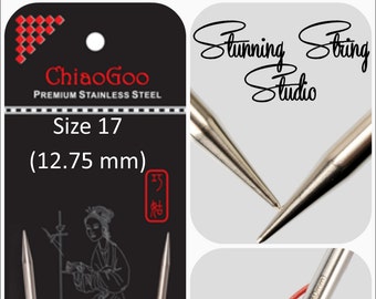 Chiaogoo Twist Red Lace Knitting Needle Cords / Cables 