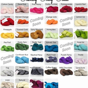 Mainsail Yarn Kit Stunning Superwash Fingering Weight 100% Superwash Merino image 4