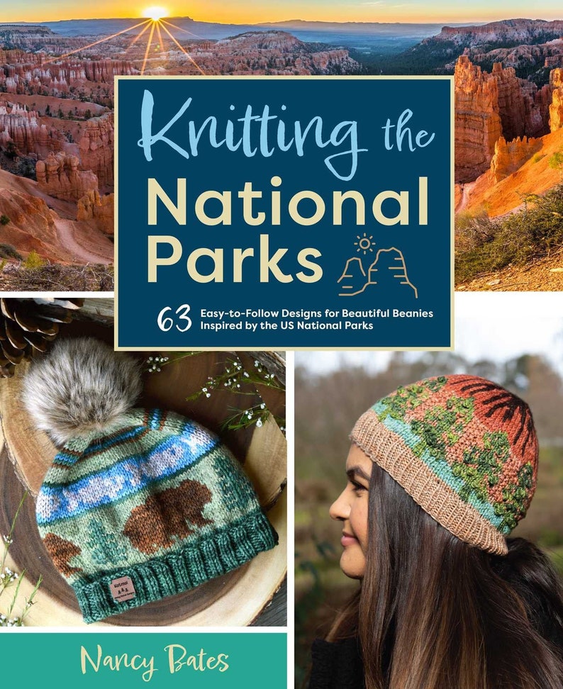 Hawaii Volcano Hat Kit Knitting the National Parks yarn kit image 4