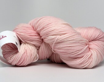 Petal Pink - Stunning Superwash Fingering Weight - 100% Superwash Merino - 100 g - 475 yds