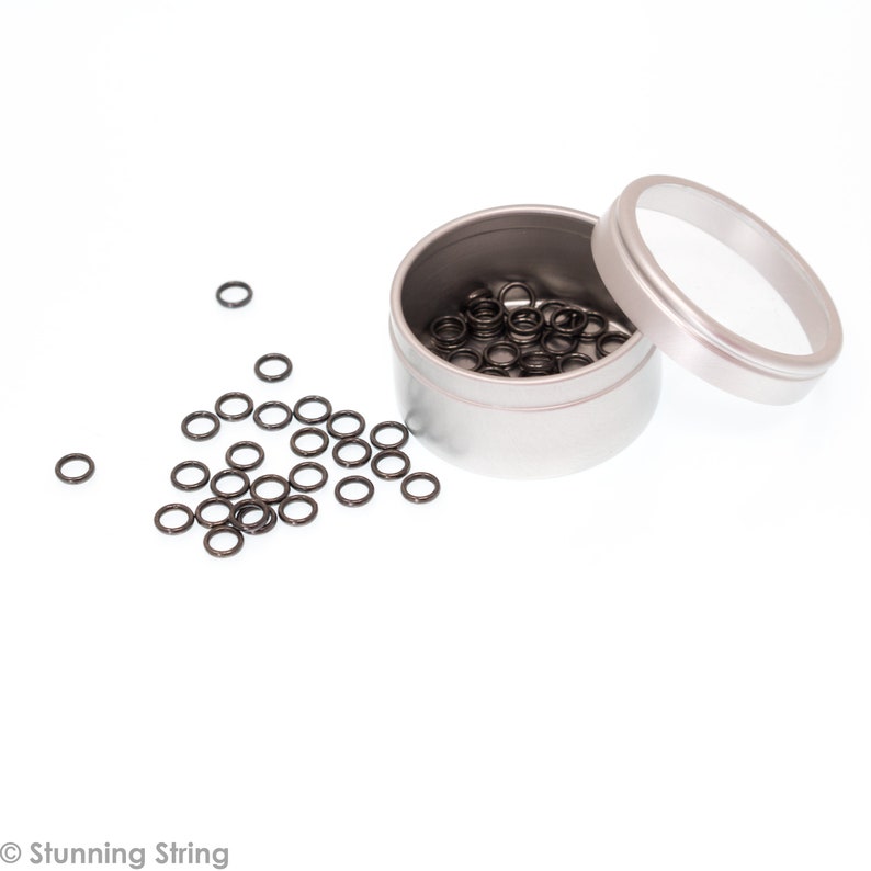 Small Metal Ring Stitch Markers Etsy