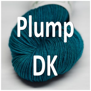 Plump DK weight, 100% Superwash Merino, 8 ply in your choice of colors image 1