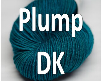 Plump DK weight, 100% Superwash Merino, 8 ply - in your choice of colors