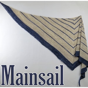 Mainsail Yarn Kit Stunning Superwash Fingering Weight 100% Superwash Merino image 1