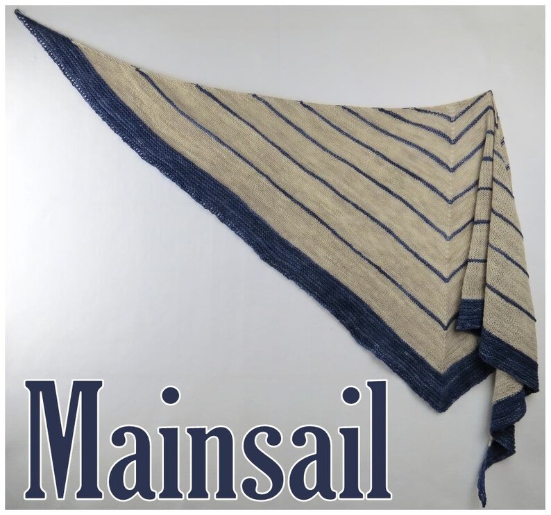 Mainsail Yarn Kit Stunning Superwash Fingering Weight 100% Superwash Merino image 1