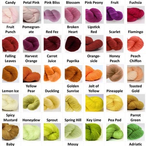 Zolotoy MKAL Sock Yarn Kit with your choice of color image 2