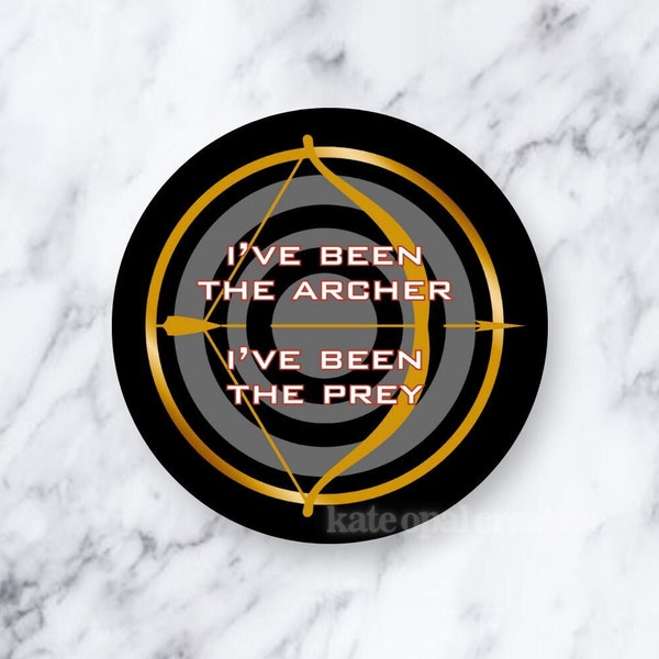 Taylor Swift Hunger Games Mashup 3" Matte Sticker - The Archer - Swifterature Series