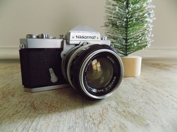 Vintage Nikon Nikkormat Ftn Camera With NIKKOR-S Lens | Nikon