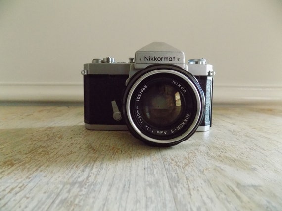 Vintage Nikon Nikkormat Ftn Camera With NIKKOR-S Lens | Nikon