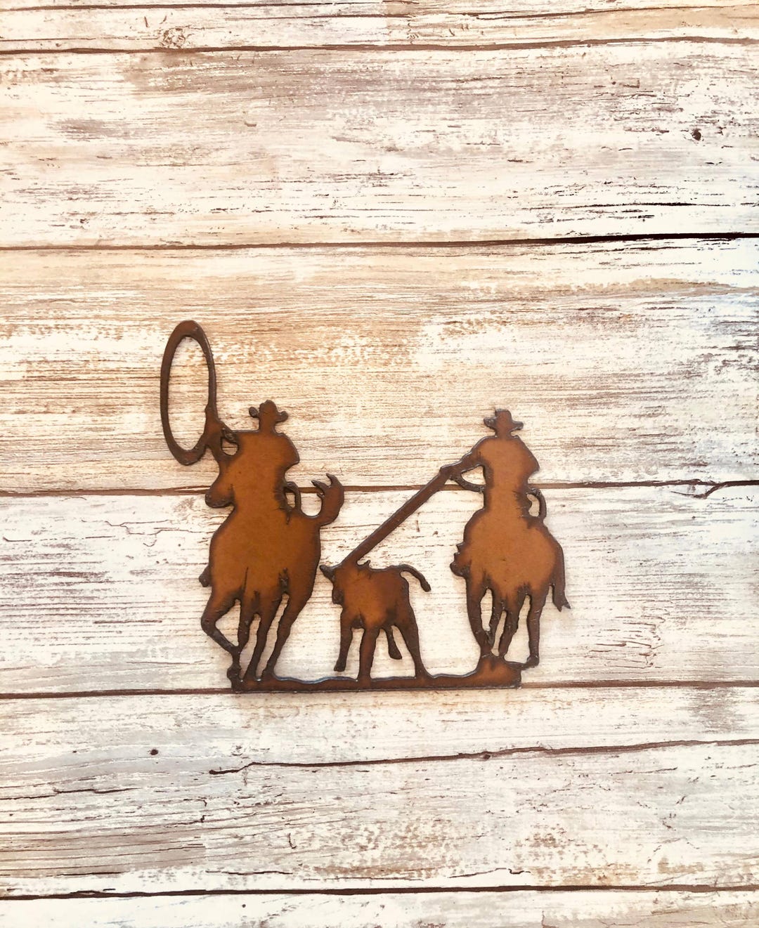 Teamroper Western Rodeo Magnet - Etsy