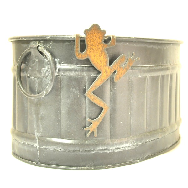 Gecko Frog Lizard Rabbit Rusty Pot Climbers made in the USA