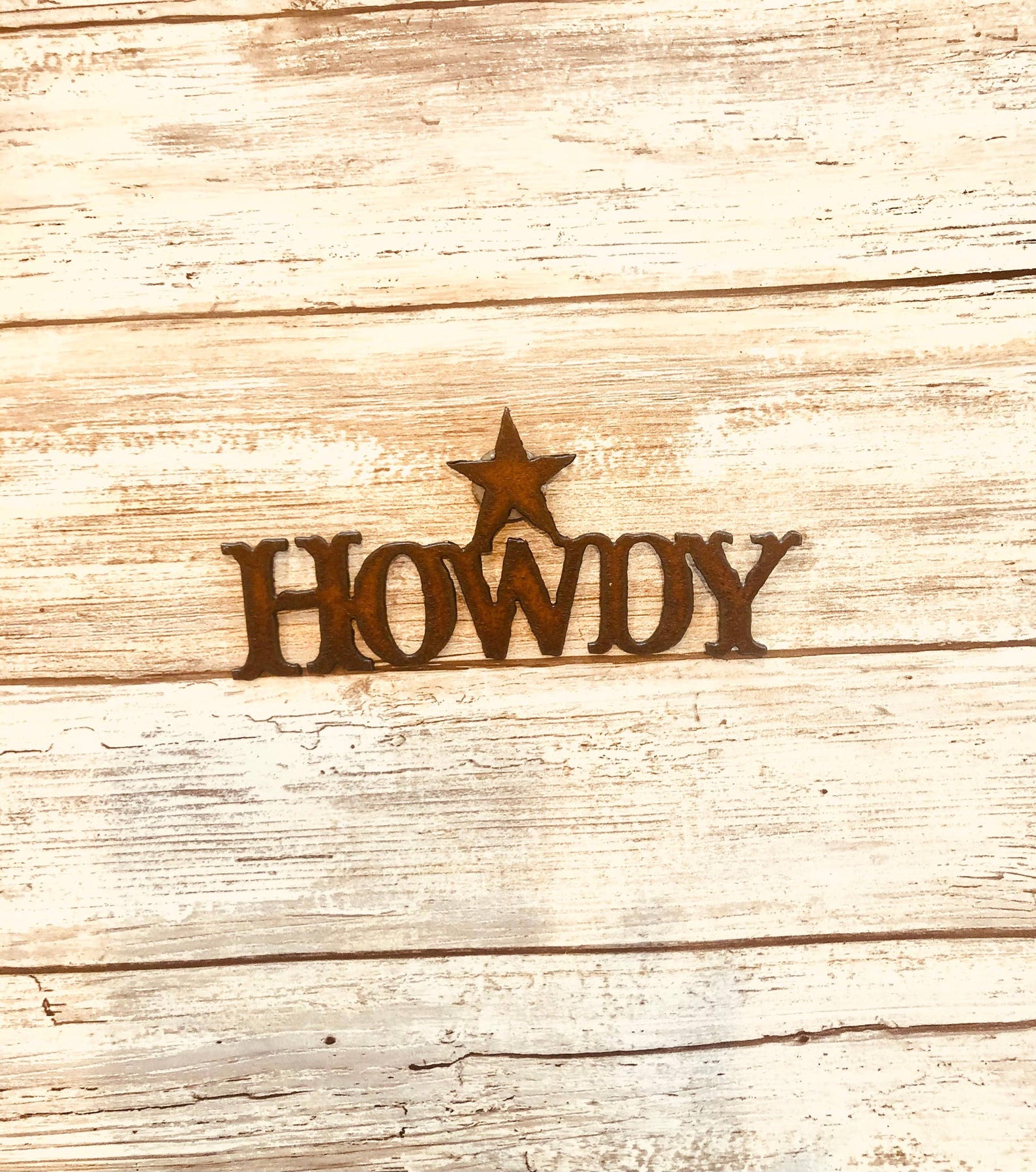 Howdy Star Western Rodeo Magnet - Etsy