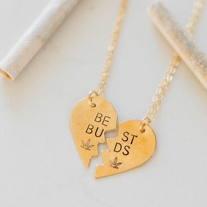 Weed best friend necklaces deals