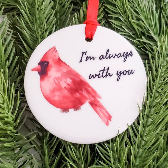 Hallmark Ornamento Natalizio Cardinale – Ricordo Per Perscare Scomparse – Colomba Della Pace Con Cuore