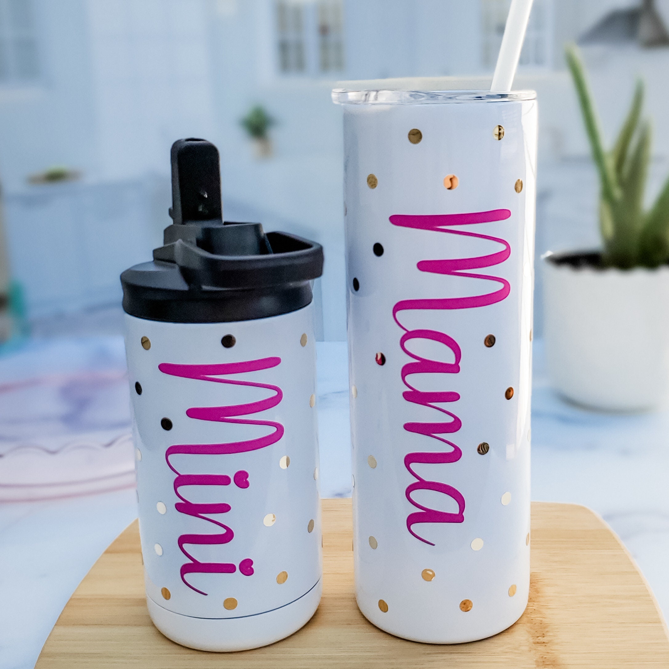 10 oz Promo Sippy Cup Kids Tumblers -Mix & Match- Bulk Wholesale  Personalized Engraved or Full Color Print Logo