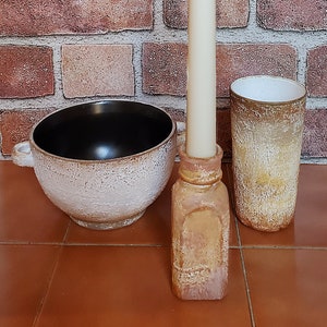 Handmade Antique Rustic Mini Vessels| Earthy Decor| Folk Style Aesthetics | Gifts for Any Occasion
